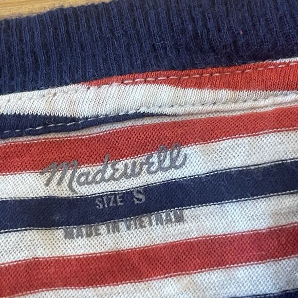 Madewell Striped Long Sleeve Shirt - Picture 4 of 6